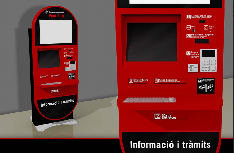Quioscos de atención y trámites